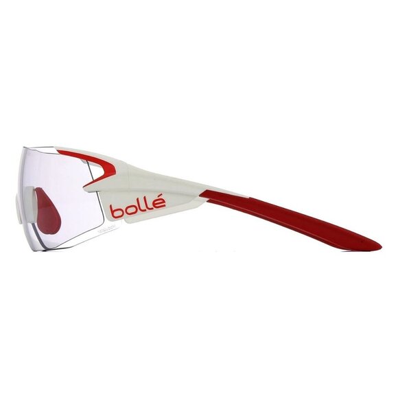 New BOLLE White Rimless Wraparound 5th Element Pro 12148 Sunglasses Women - Picture 3 of 4